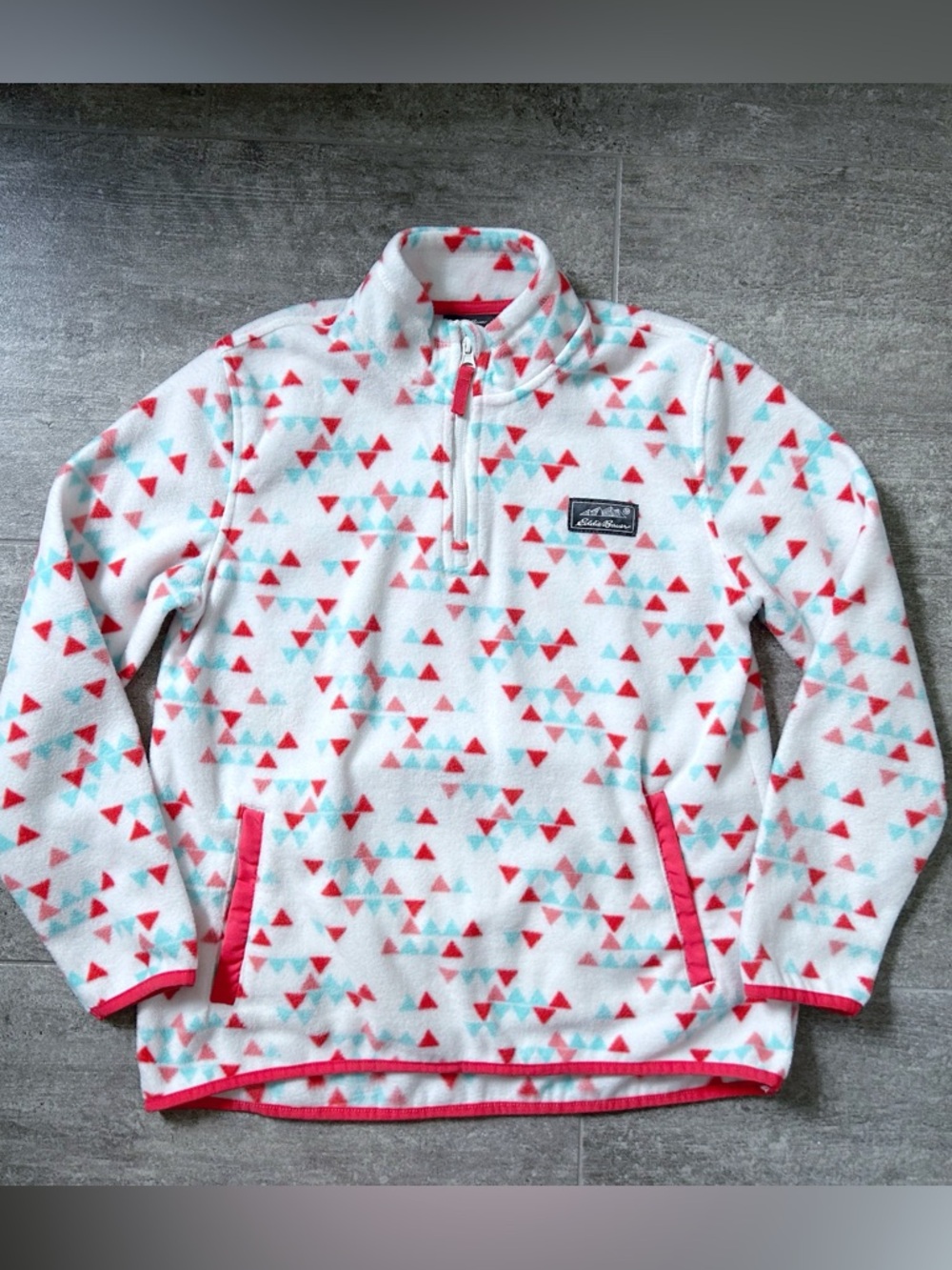 Eddie Bauer Fleece Pullover Size 14/16
